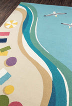 Oceans Palette Indoor/Outdoor Rug - 8 x 10