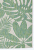 Prince Palm Green Indoor/Outdoor Rug - 3 x 8