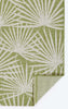 Queen Palm Green Indoor/Outdoor Rug - 4 x 6
