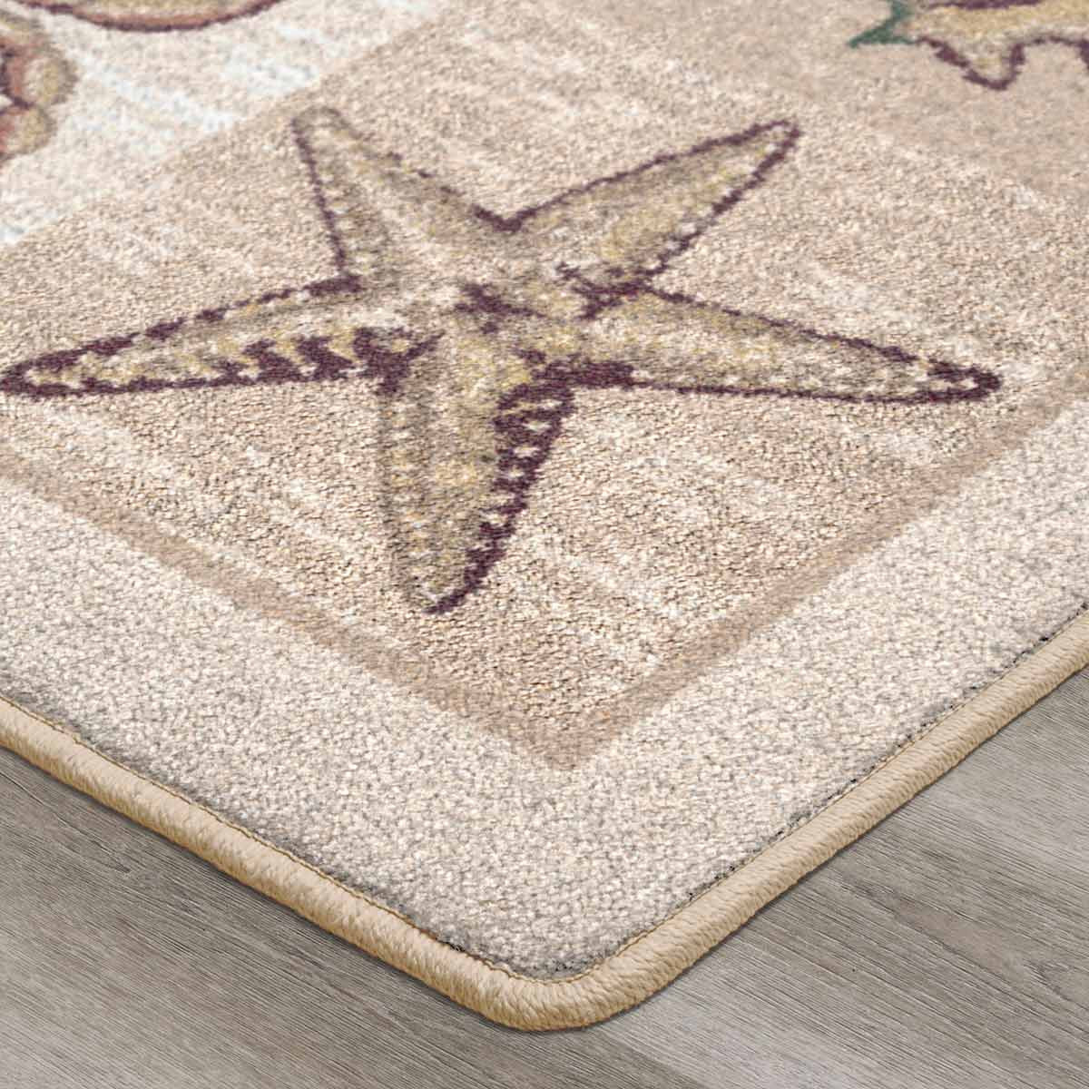 Tidal Life Beige Rug - 8 x 11