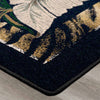 Tropical Bounty Black & Sage Rug - 8 x 11