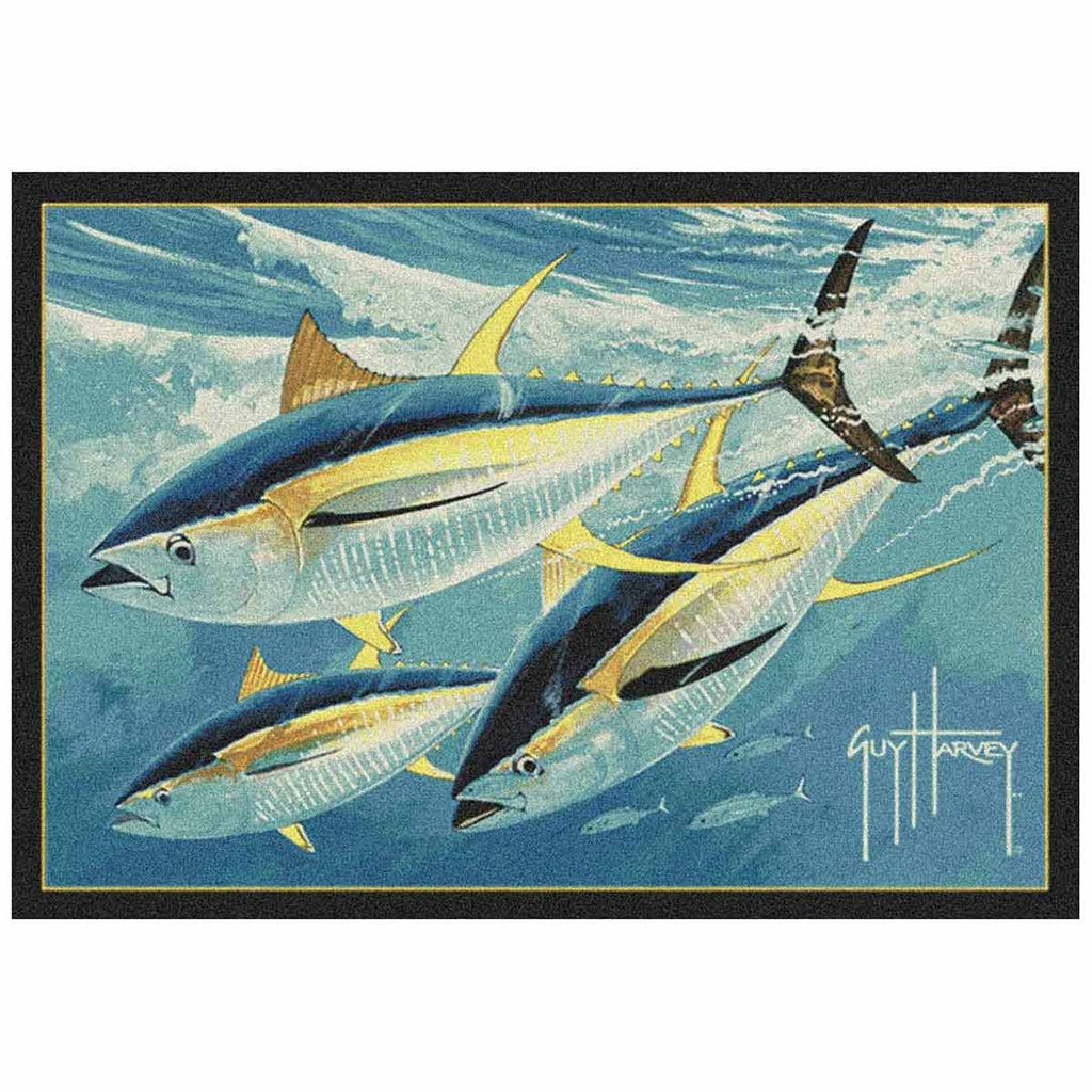 Yellowfins Rug - 4 x 5