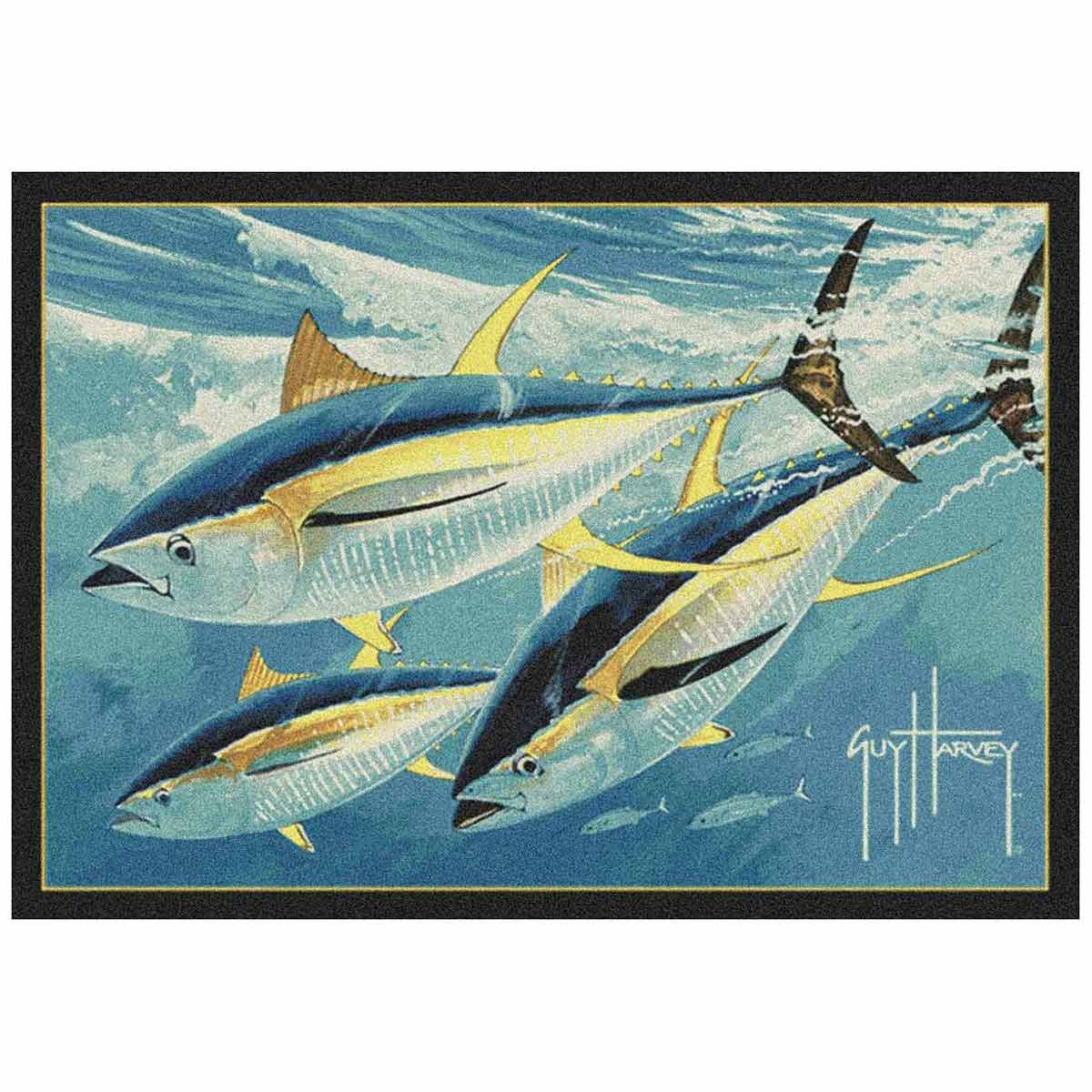 Yellowfins Rug - 3 x 4