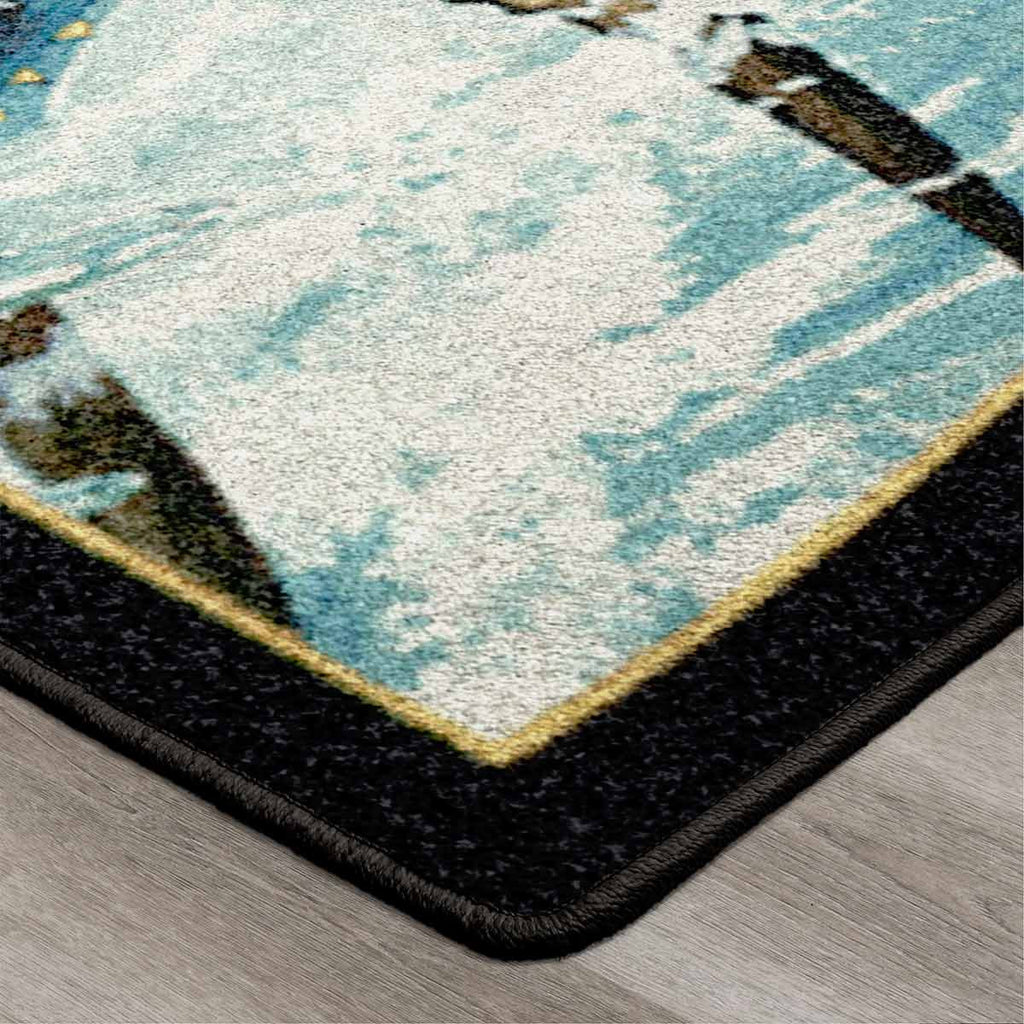 Yellowfins Rug - 11 x 13