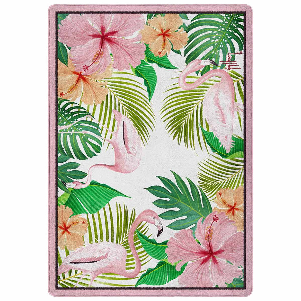 Pink Paradise Rug - 5 x 8