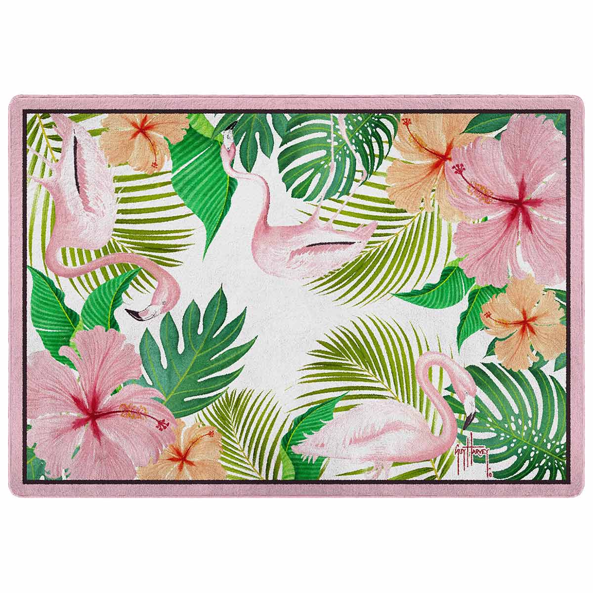 Pink Paradise Rug - 5 x 8