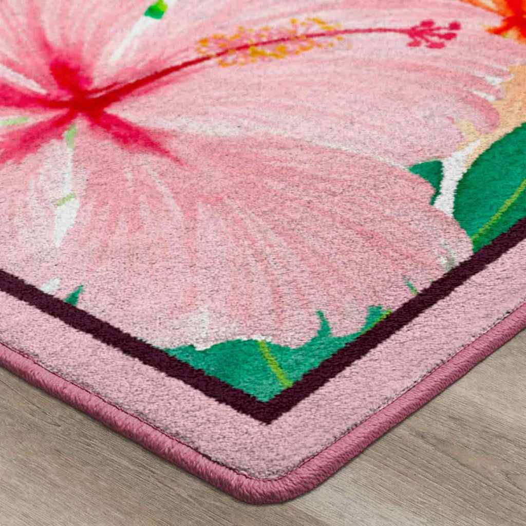 Pink Paradise Rug - 5 x 8