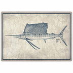 Sailfish Rug - 8 x 11