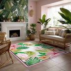 Pink Paradise Rug - 4 x 5