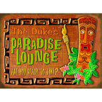 Paradise Lounge Personalized Wall Sign