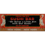 Fresh Palate Sushi Personalized Wall Art