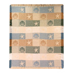 Shells and Lattice Throw Blanket - OVERSTOCK