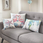 Aquatic Jewels Indoor/Outdoor Pillow - Seahorse