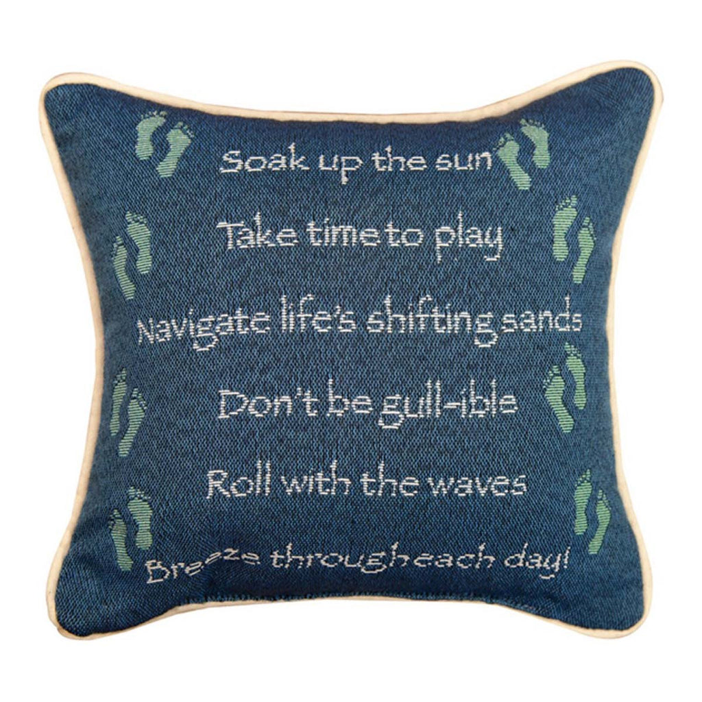 Beach Wisdom Pillow
