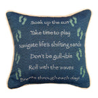 Beach Wisdom Pillow