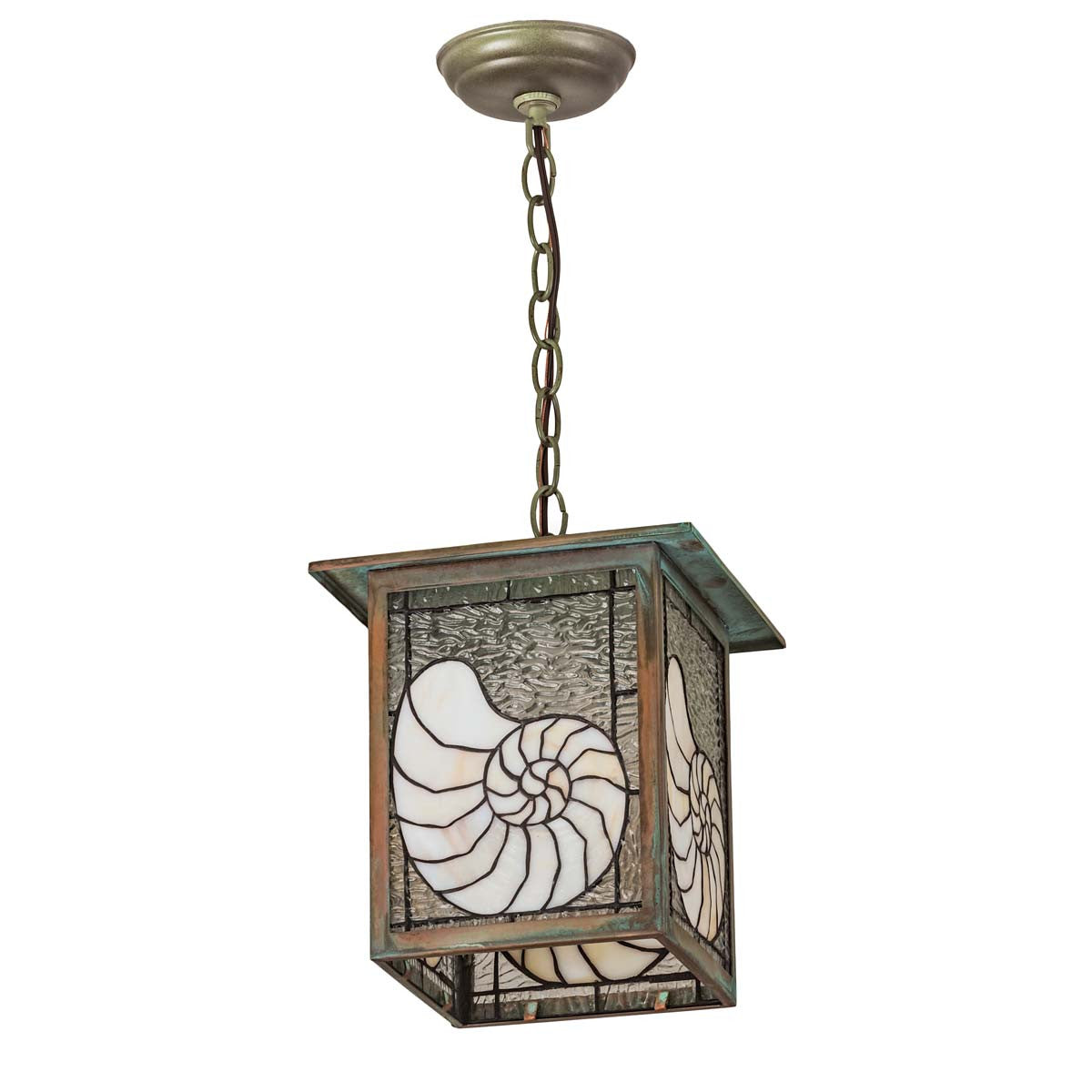 Sparkling Seashell Pendant Light