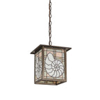 Geometric Seashell Pendant Light