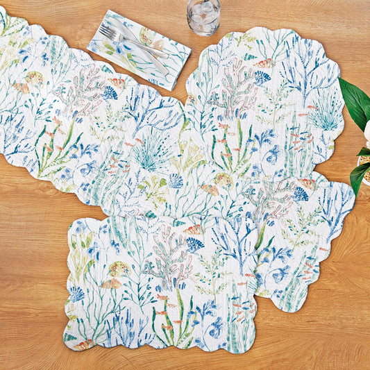 Coral Gardens Table Linens