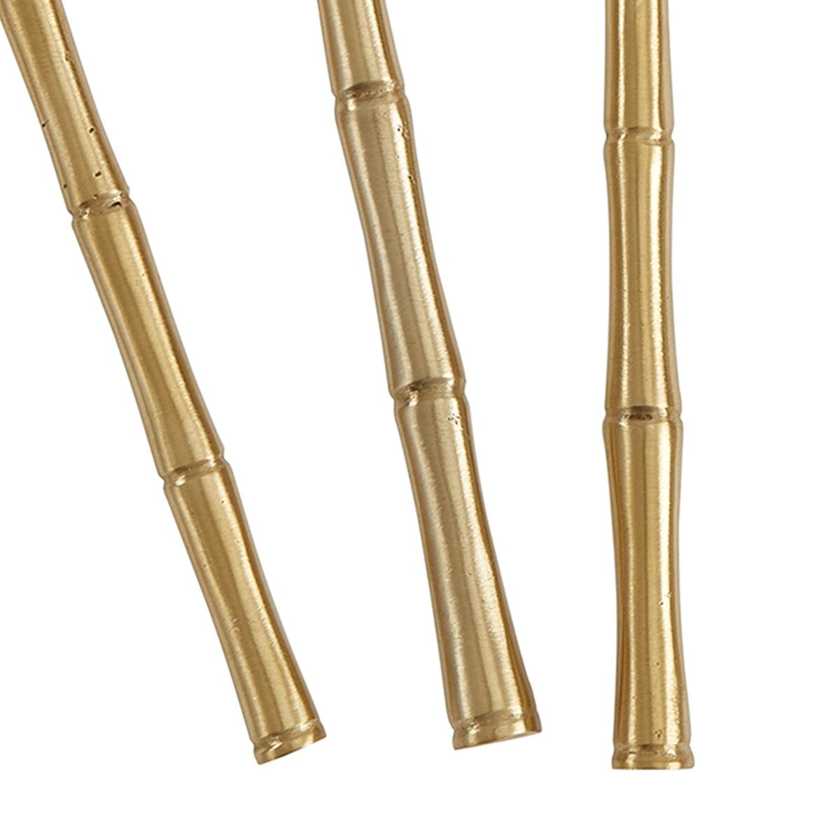 Golden Bamboo Five Piece Flatware Set