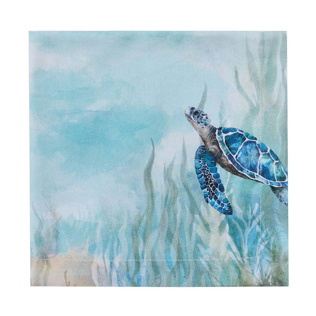Sea Turtle Escape Napkins - Set of 4