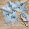 Sea Turtle Escape Table Runner - 72 Inches