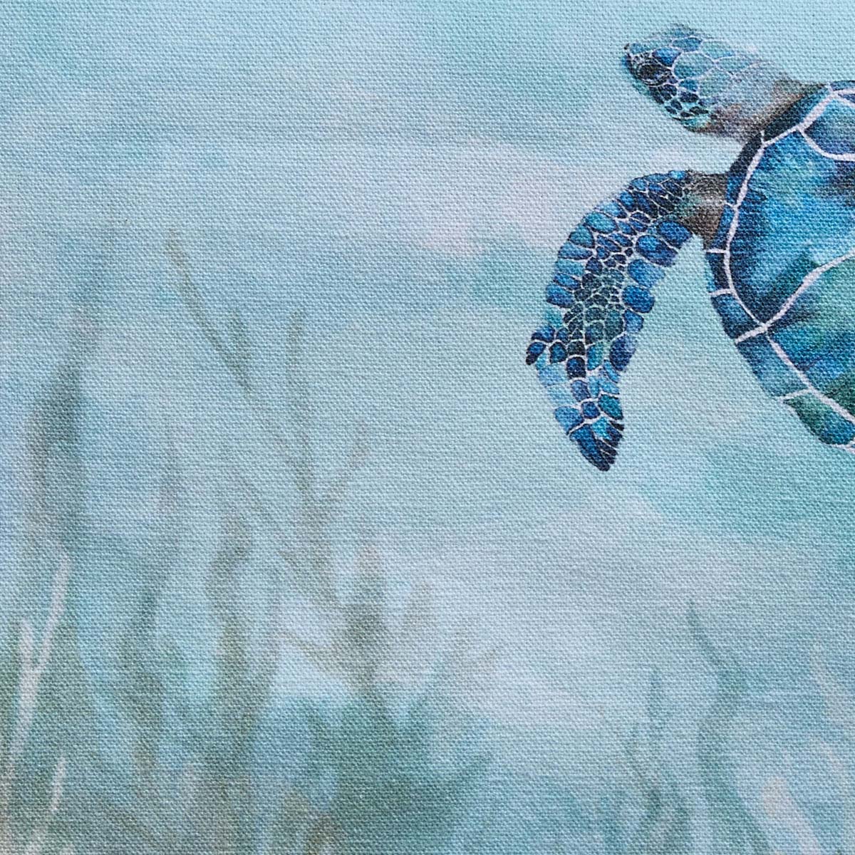 Sea Turtle Escape Table Runner - 72 Inches