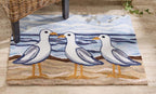Coastal Watch Hooked Rug