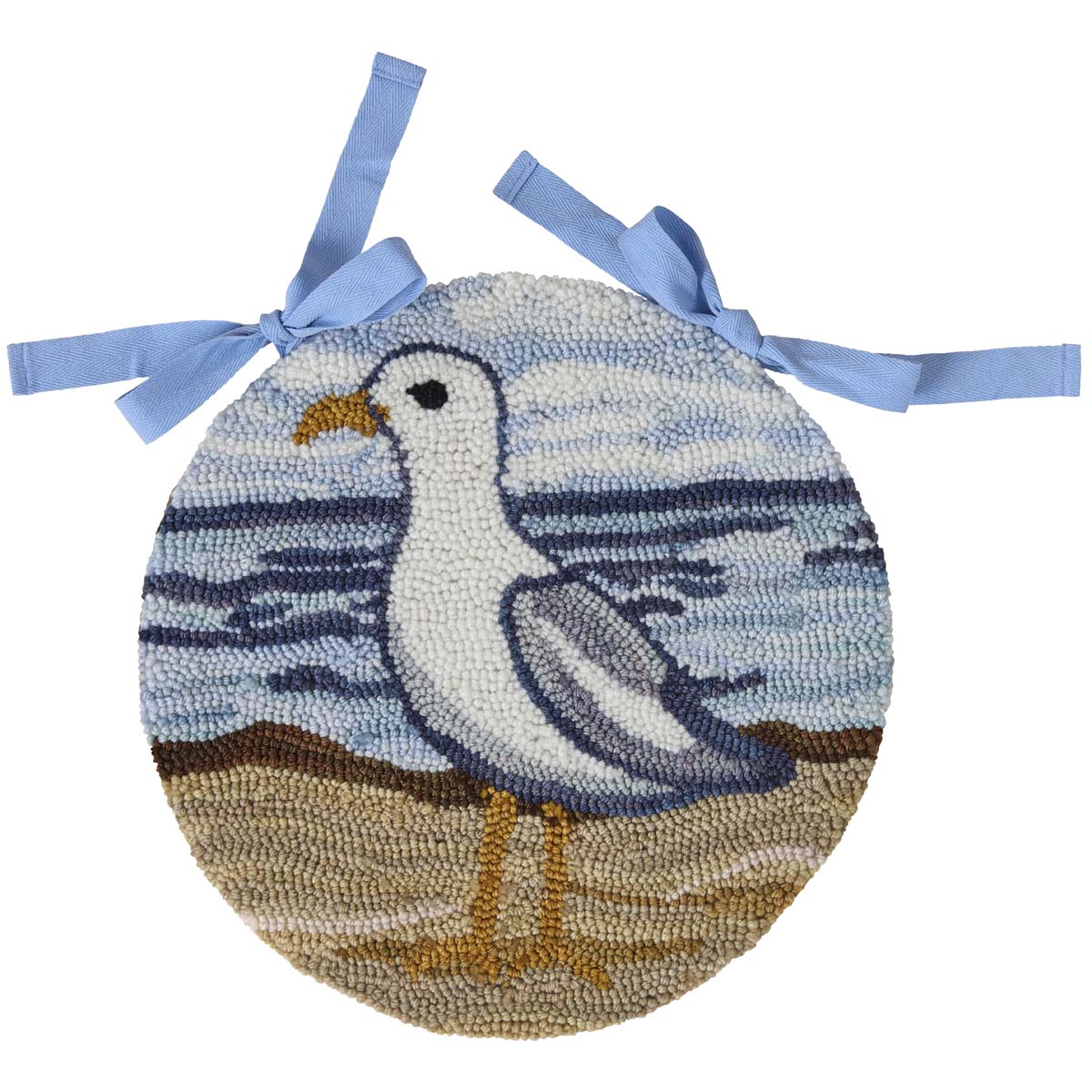 Seagull Watch Hooked Chair Pad