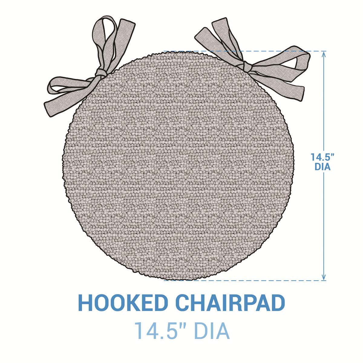 Seagull Watch Hooked Chair Pad