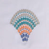 Ocean's Palette Embroidered Napkins - Set of 4