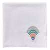 Ocean's Palette Embroidered Napkins - Set of 4
