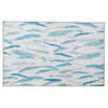 School of Fish Accent Rug