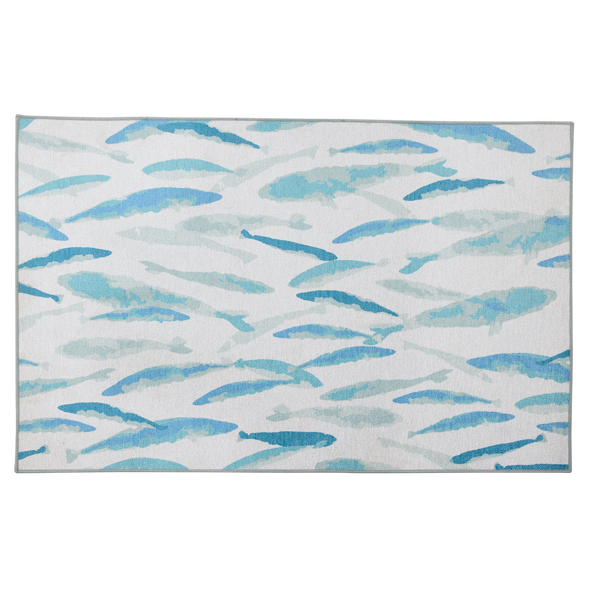 School of Fish Accent Rug
