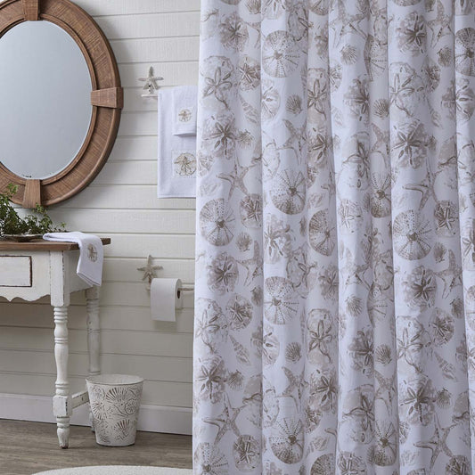 Sand Dollar Serenity Shower Curtain