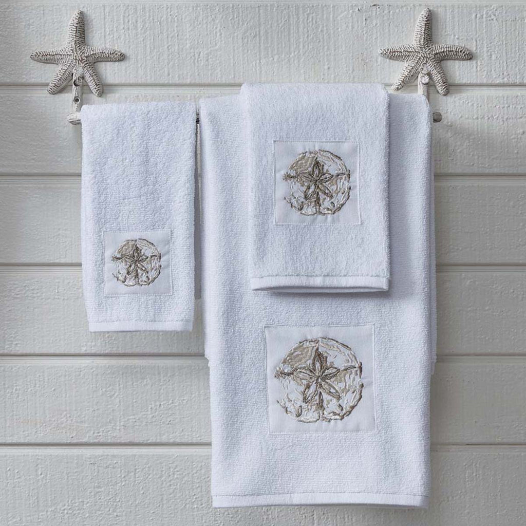 Sand Dollar Serenity Fingertip Towel