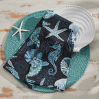 Midnight Reef Dishtowels - Set of 4