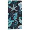Midnight Reef Dishtowels - Set of 4