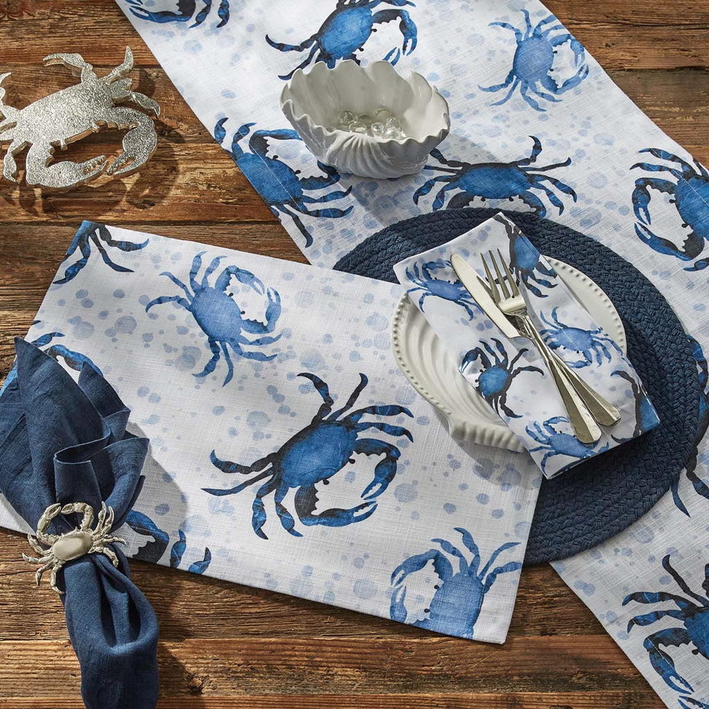 Chesapeake Blue Crab Napkins - Set of 4