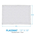 Divine Foliage Placemats - Set of 4