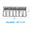 Royal Palms Valance
