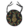 Floral Pineapple Hooked Chair Pad