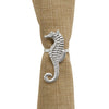 Sea Horse Metal Napkin Rings - Set of 4