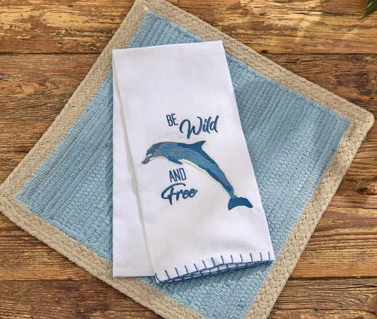 Free Dolphin Dishtowels - Set of 4
