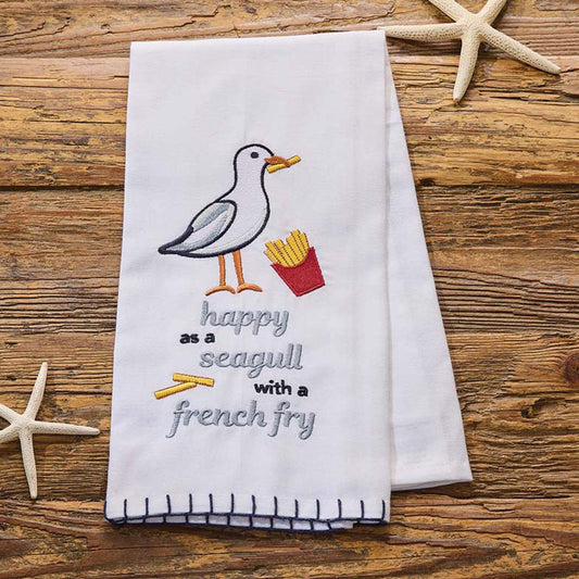 Seagull Snack Dishtowels - Set of 4