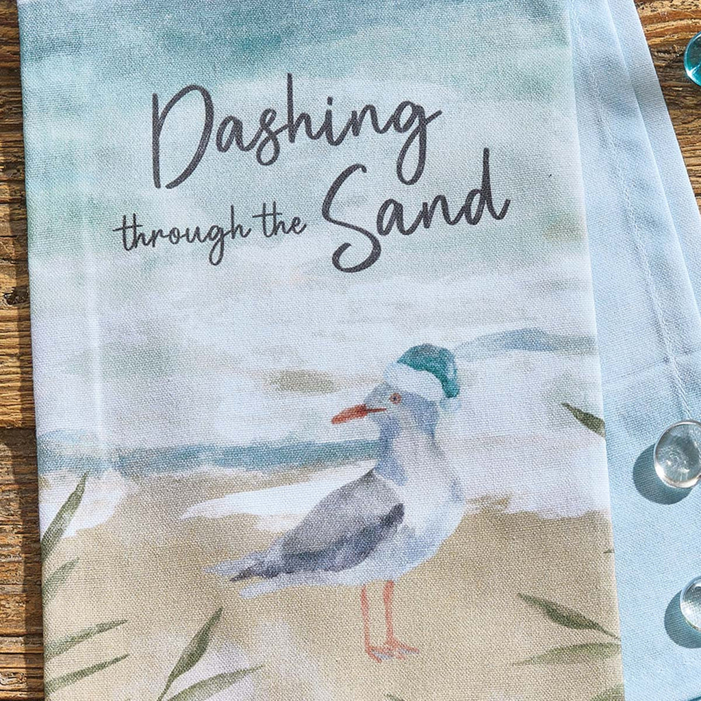 Sandy Paradise Dishtowels - Set of 4
