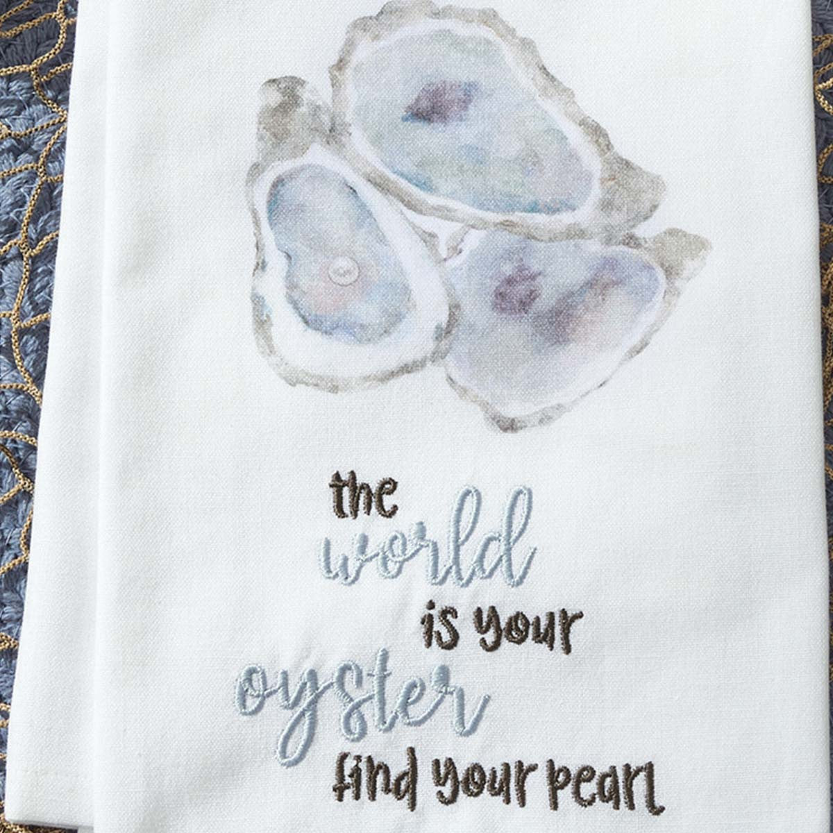 Find Your Pearl Dishtowels - Set of 4