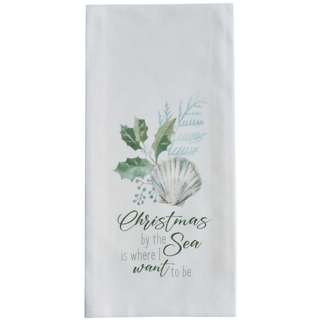 Christmas Sea Breeze Dishtowel - Set of 4