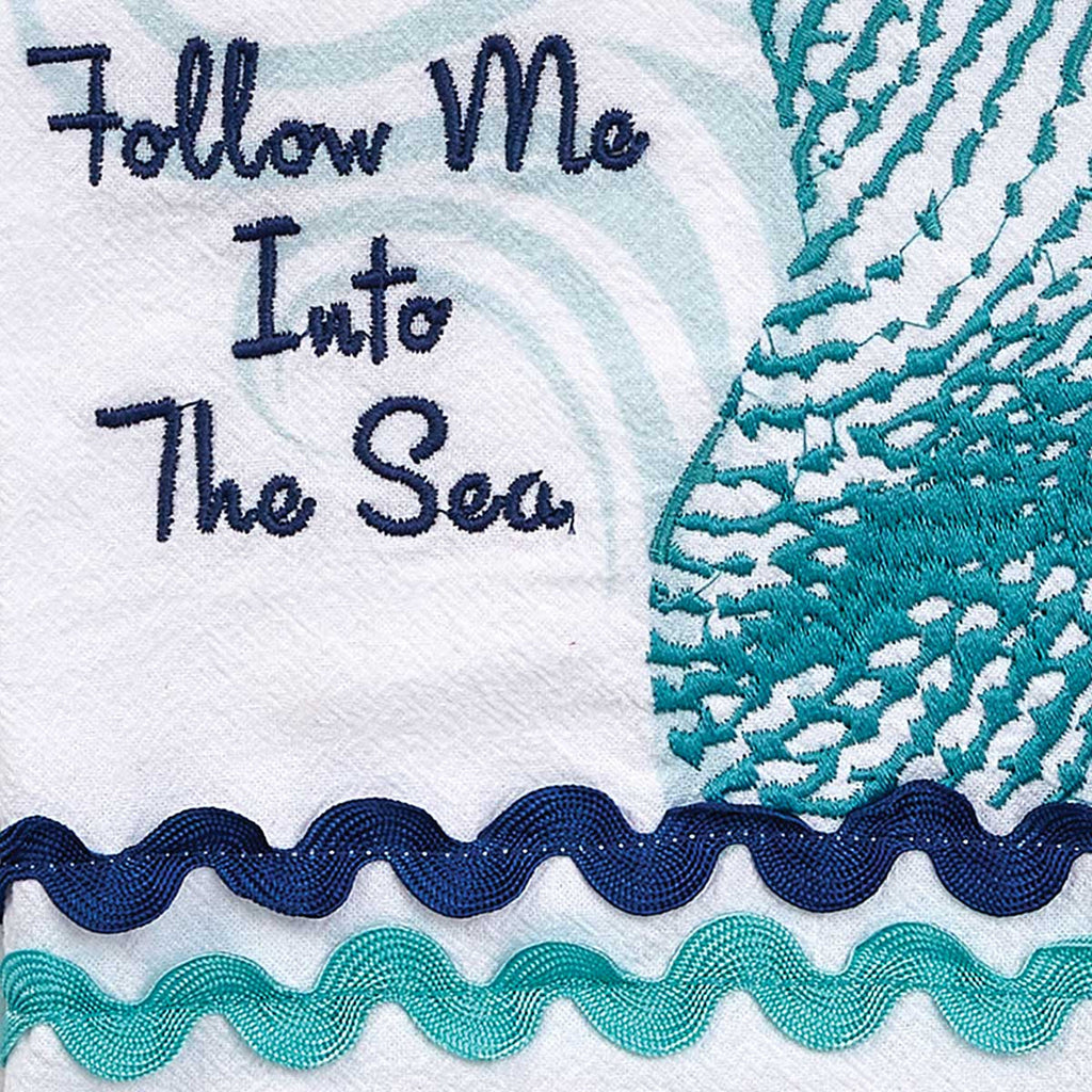 Follow Me Decorative Dishtowel - Set of 2