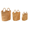 Bloom Woven Totes - Set of 3