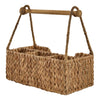 Seagrass Wicker Utensil & Paper Towel Caddy